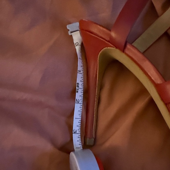 Enzo Angiolini Pink Strappy Heels - Picture 2 of 5